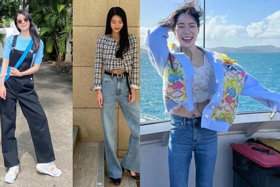 3 kiểu quần jeans 'ruột' của Lim Ji Yeon, ai chân cong không nên bỏ qua