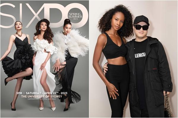 Ngọc Quyên mặc áo ngực hình hoa hồng, cùng bạn trai Tây dự show Đỗ Mạnh Cường-7