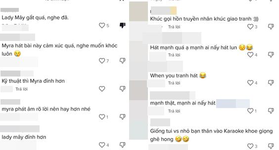 Màn đọ giọng như đánh trận của Myra Trần và Văn Mai Hương