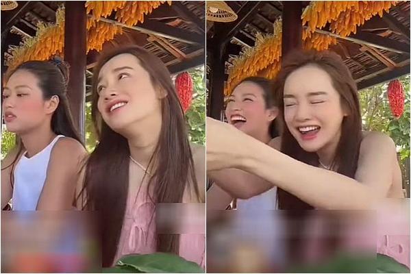 Nhã Phương gây tranh cãi vì cách ăn lạ lùng trên livestream-1