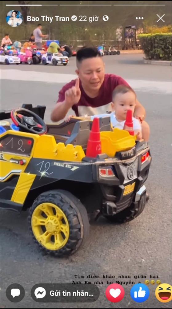 Chồng đại gia của Bảo Thy gây sốt với khoảnh khắc bố bỉm-3