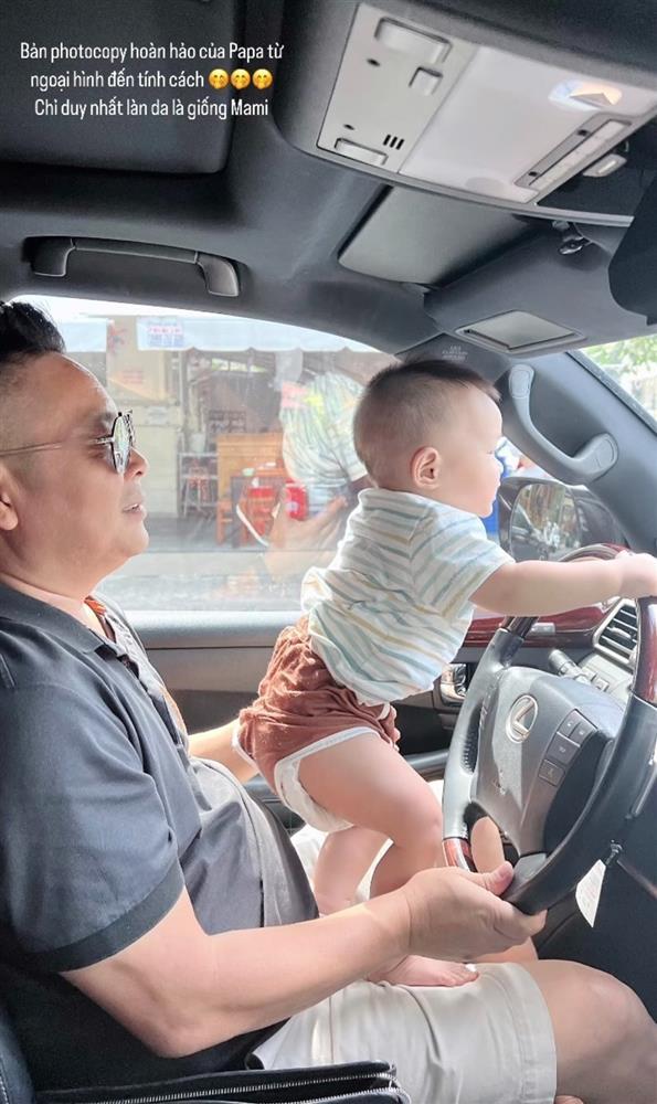 Chồng đại gia của Bảo Thy gây sốt với khoảnh khắc bố bỉm-4