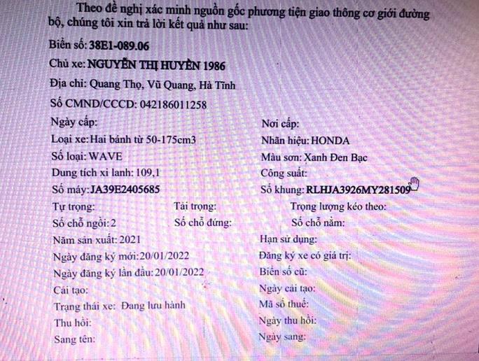 Hé lộ thư tuyệt mệnh của người phụ nữ nhảy sông Gianh tự tử-2