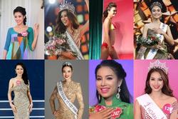 6 nàng hậu Hoàn vũ từng bại trận tại Hoa hậu Việt Nam