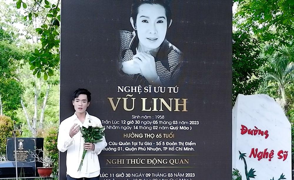 2 ca sĩ trẻ gây tranh cãi khi quay MV trước mộ cố NSƯT Vũ Linh-5