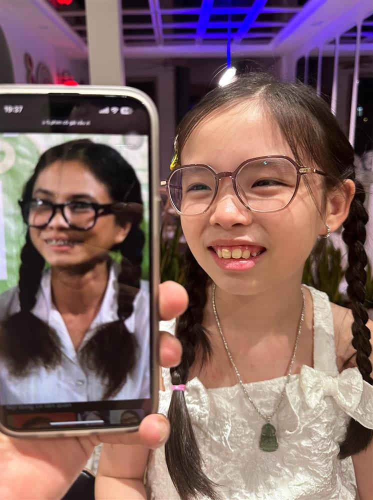 Phản ứng con gái Phương Trinh Jolie khi Lý Bình trêu giống cô gái xấu xí-1