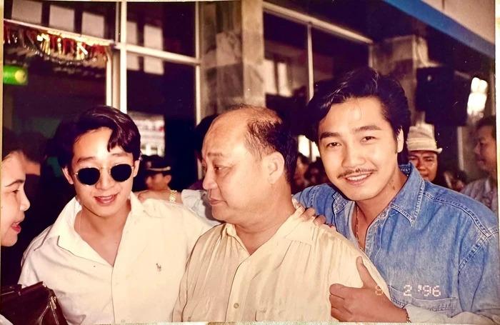 Ngoại hình Quan Kế Huy khi chụp ảnh cùng Trương Ngọc Ánh, Lý Hùng-1