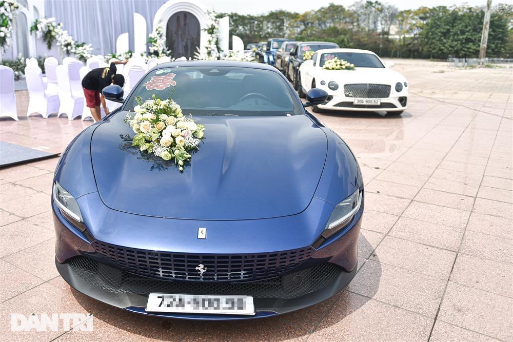 Dàn xe dâu hơn 200 tỷ đồng trong siêu đám cưới của cơ phó Hà Nội-8