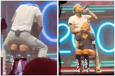 Nam ca sĩ Chris Brown bị chỉ trích vì biểu diễn gợi dục