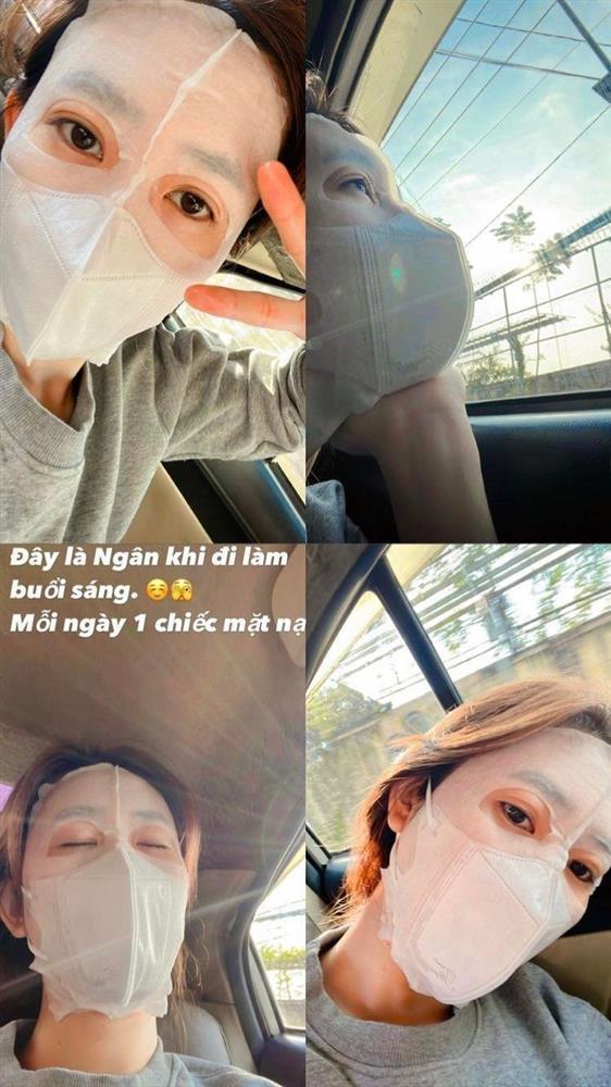Phương Nhi, HHen Niê tranh thủ đắp mặt nạ mọi lúc mọi nơi-7