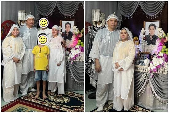 Bị chê trách vì mỉm cười khi chụp bên di ảnh nghệ sĩ Vũ Linh, Bình Tinh nói gì?