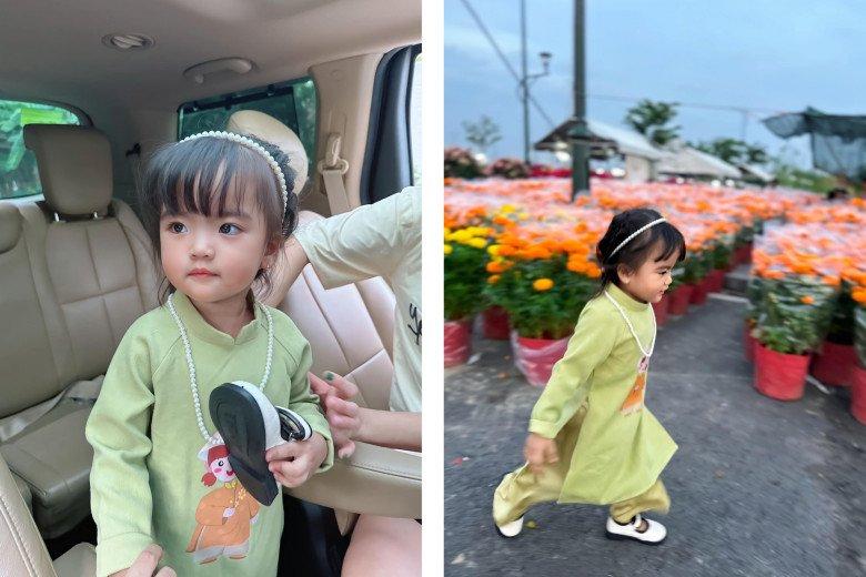 Tóc con gái Mạc Văn Khoa từ lưa thưa nay đen dày chuẩn gen bố-12