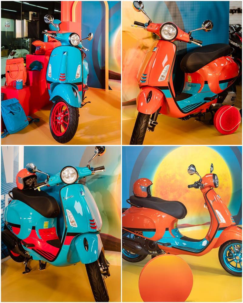 Á hậu Tú Anh mê mẩn phiên bản mới của Vespa-3