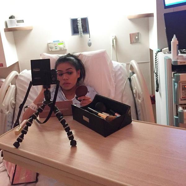 Loạt ảnh các mẹ đi đẻ vẫn phải đẹp, trang điểm lồng lộn như dự tiệc-5