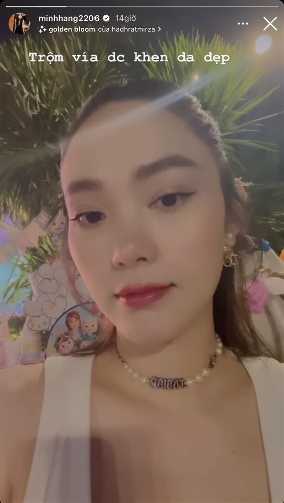 Minh Hằng khoe mặt mộc khi mang thai đôi 4 tháng-5