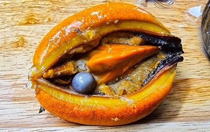 Mua vẹm đỏ về ăn, mừng chảy nước mắt khi nhặt được một thứ-1