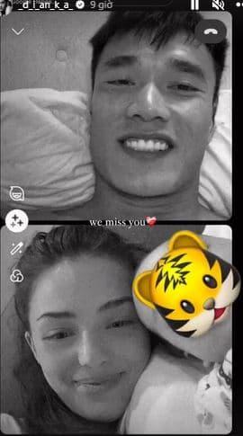 Vợ Bùi Tiến Dũng lộ mặt mộc, nhan sắc có đỉnh như ảnh tự đăng?-1