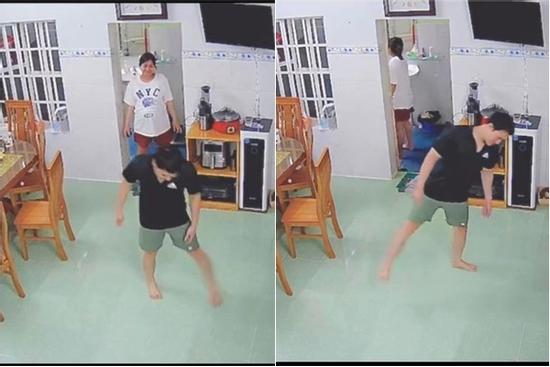 Vợ bụng bầu đi lại khó khăn, chồng 'cà khịa' ai nấy phì cười