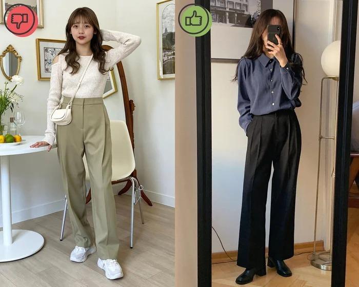 4 lỗi diện quần ống rộng dìm cả vóc dáng lẫn phong cách-1