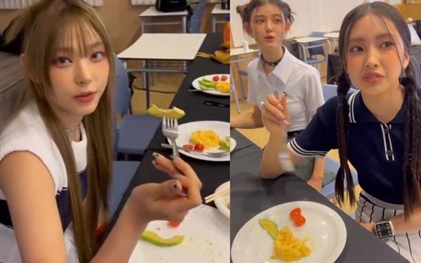 NewJeans lộ khẩu phần ăn ít ỏi gây tranh cãi-1