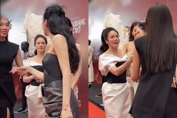 Toàn cảnh vụ Hương Giang chen hàng, vượt mặt Nhật Kim Anh-3