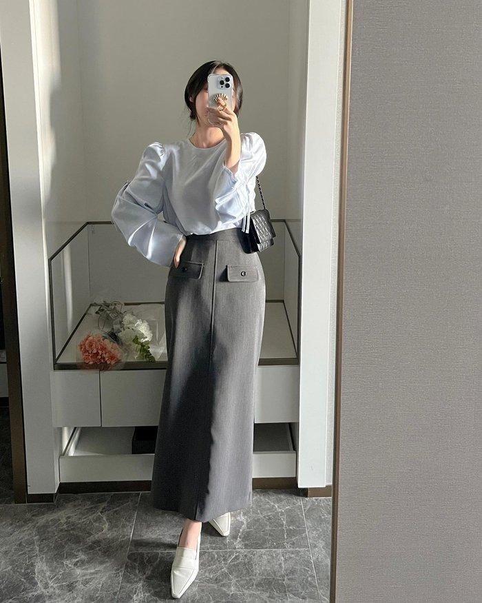 10 cách diện chân váy tinh tế khi dự tiệc cưới-2