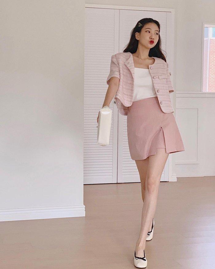 10 cách diện chân váy tinh tế khi dự tiệc cưới-4