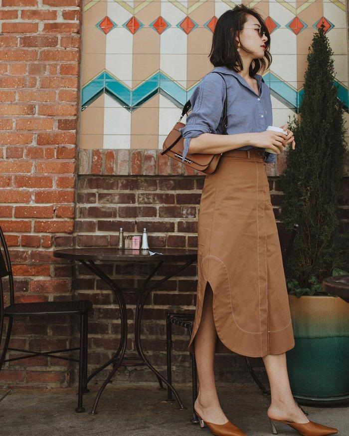 10 cách diện chân váy tinh tế khi dự tiệc cưới-9