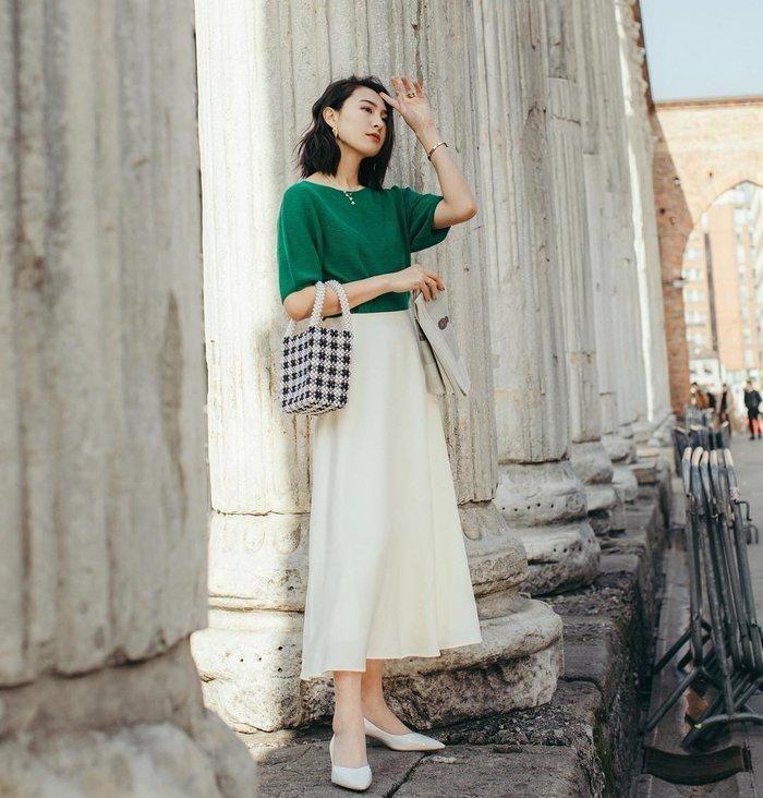 10 cách diện chân váy tinh tế khi dự tiệc cưới-10