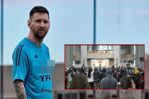 Hàng ngàn người hâm mộ Argentina bị Messi đánh lừa-1