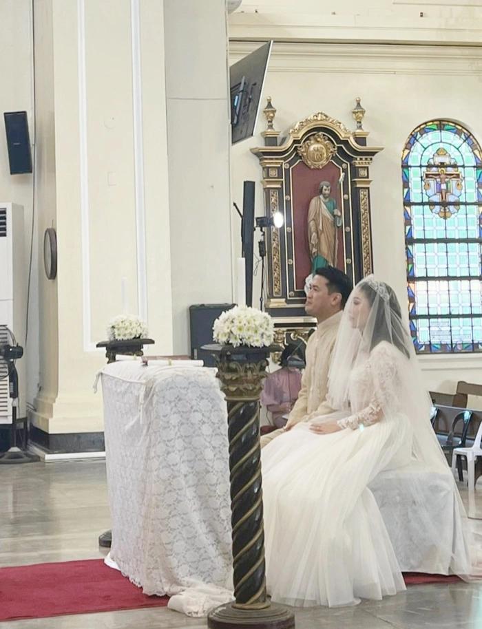 Cận nhan sắc Linh Rin và hạnh phúc của Phillip Nguyễn ở hôn lễ-5