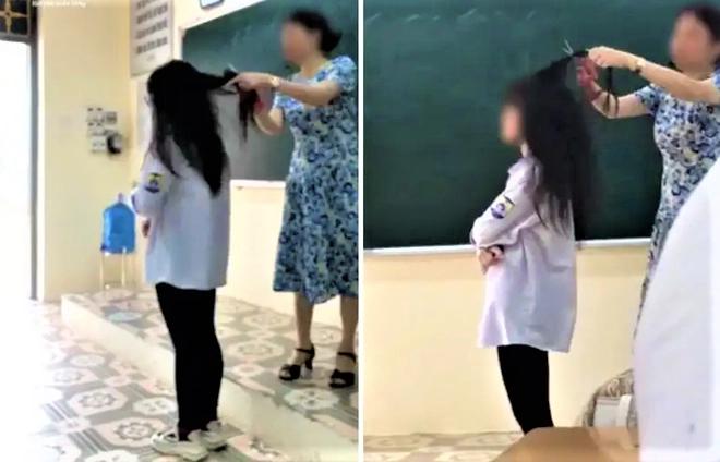 Cập nhật mới nhất vụ nữ sinh Vĩnh Phúc bị cô giáo cắt tóc-1