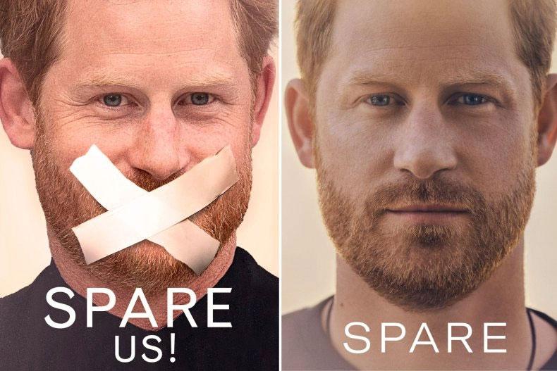 Hồi ký Hoàng tử Harry tiếp tục bị chế giễu bằng bản nhái-1