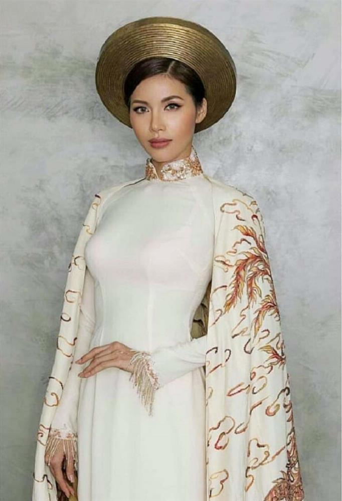 Một hoa hậu bị chỉ trích vì áo dài xuyên thấu, lặp lại scandal Mai Phương Thuý?-5