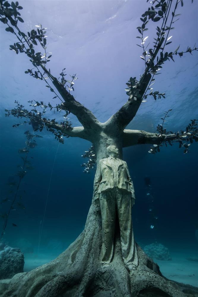 Choáng ngợp vẻ đẹp bảo tàng dưới nước đầu tiên trên thế giới-1
