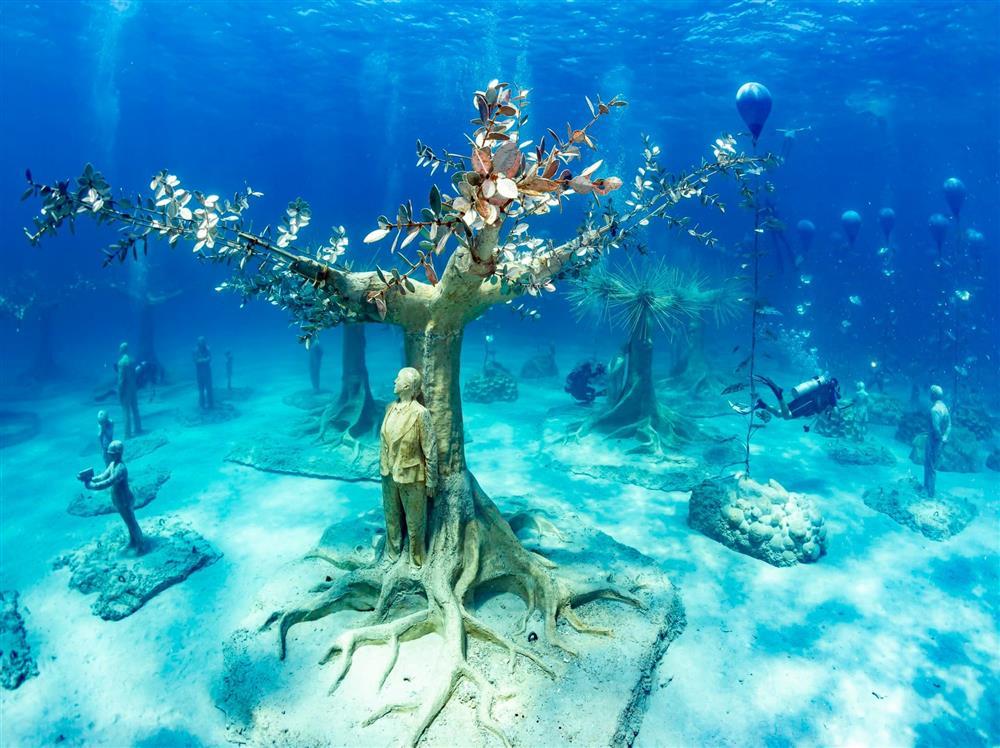 Choáng ngợp vẻ đẹp bảo tàng dưới nước đầu tiên trên thế giới-3