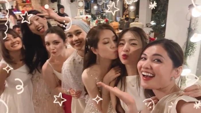 Á hậu Thùy Dung cùng chồng dự đám cưới đối thủ ở Hoa hậu Quốc tế 2017-3