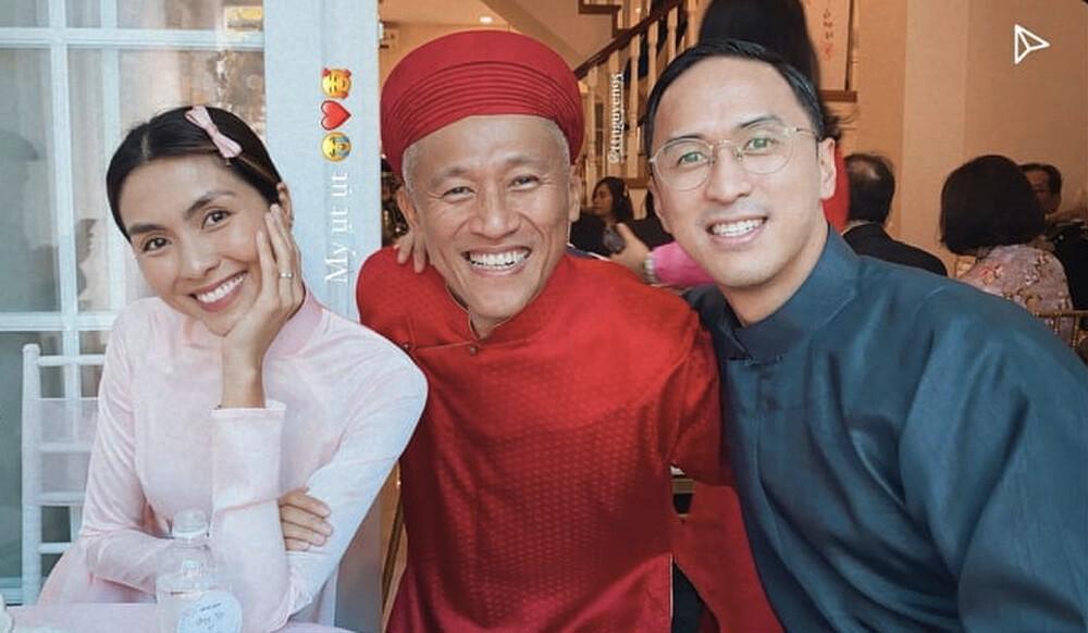 Tăng Thanh Hà dự tiệc cưới: Diện váy dạ hội hay áo dài đều xuất sắc!-8