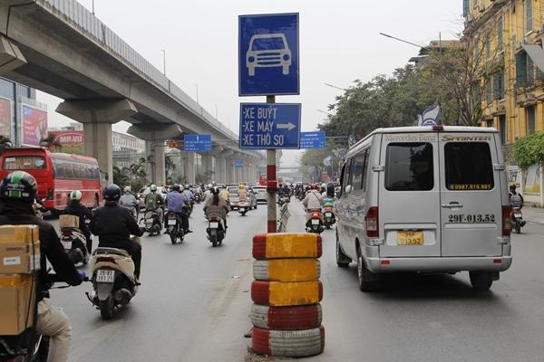 Cảnh nghịch lý trên đường Nguyễn Trãi sau 7 tháng thí điểm phân làn-1