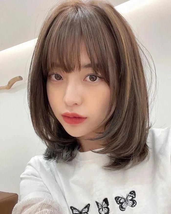 5 kiểu tóc hack mặt nhỏ được hội con gái Hàn thích mê-5