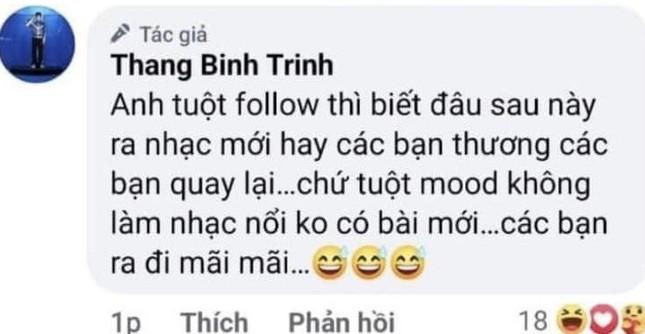 Trịnh Thăng Bình nói gì sau khi bị hủy 3000 lượt theo dõi vì đăng ảnh đi ăn với Hiền Hồ?-2