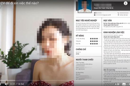 Cô gái làm clip 'bịa CV để xin việc' gây tranh cãi