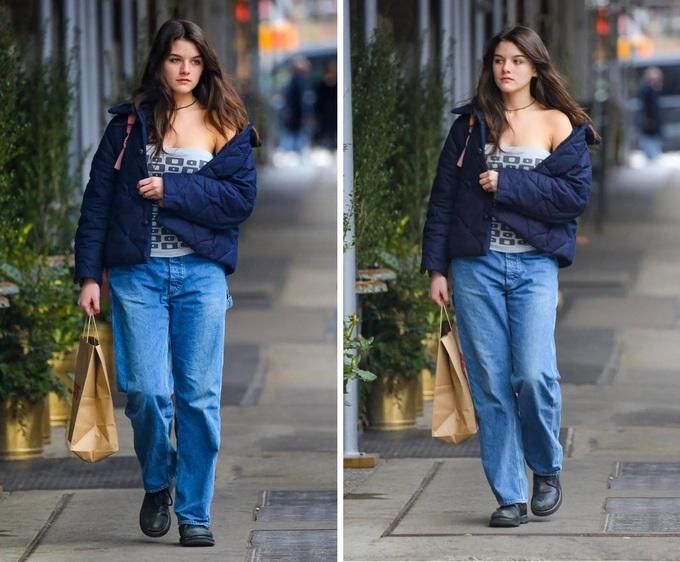 Suri Cruise muốn học ngành thời trang: Phong cách dạo phố nói lên tất cả-1