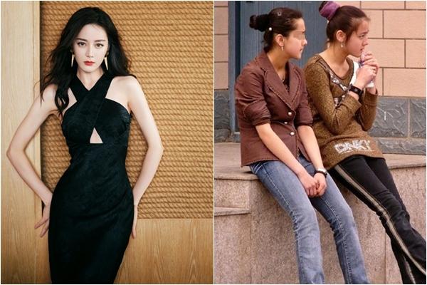 Dương Tử chật vật mỗi lần đụng tạo hình với Địch Lệ Nhiệt Ba-8