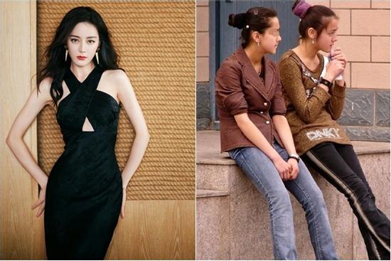 Ảnh năm 15 tuổi của Địch Lệ Nhiệt Ba gây sốt