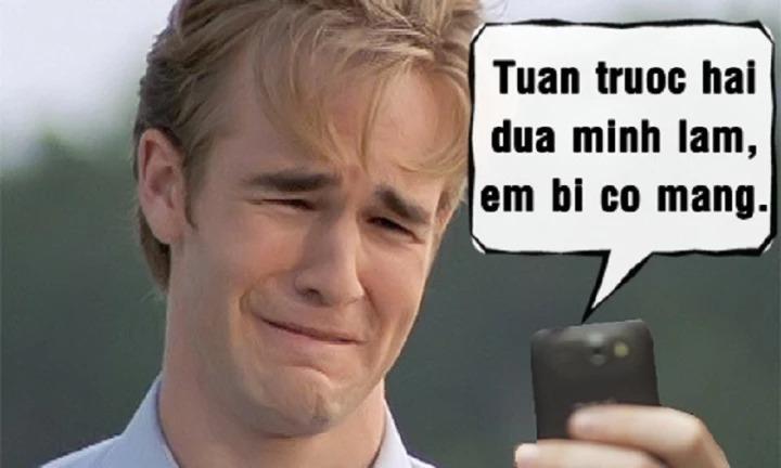 Hú hồn với tin nhắn không dấu của người yêu-1