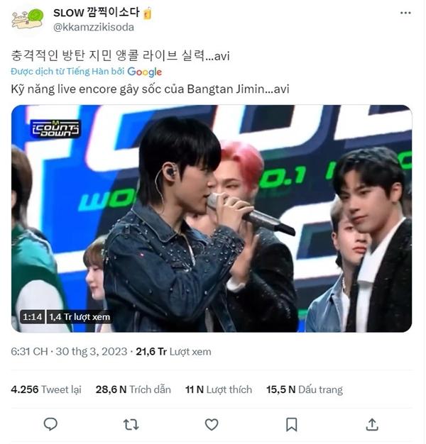 Jimin (BTS) bị Knet chê encore Like Crazy khó nghe-2