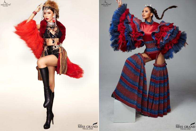 Trang phục dân tộc của Hoa hậu Hòa bình Thái Lan được ví như nội y-2