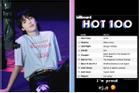 BTS phấn khích khi Jimin trở thành No.1 Billboard HOT 100