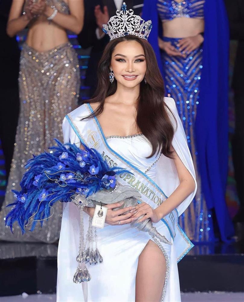 Mỹ nữ nóng bỏng, cao 1m83 đăng quang Hoa hậu Siêu quốc gia Thái Lan-1